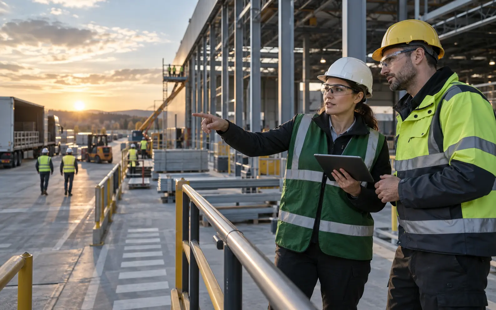 Evaluarea riscurilor într-un spațiu industrial